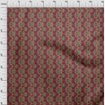 thumbnail image 3 of oneOone Cotton Flex Fabric Leaves & Floral Block Printed Craft Fabric BTY 40 Inch Wide, 3 of 4