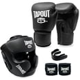 thumbnail image 1 of Tapout Black 6 Piece Boxing Kit, 1 of 5