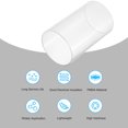 thumbnail image 3 of Unique Bargains Tuyau Acrylique Transparent Rigide Tube Rond 86mm ID 90mm OD 6 Pouces pour Lampes et Lanternes Système de Refroidissement par Eau, 3 of 6