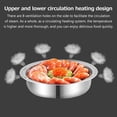 thumbnail image 4 of Amdohai Electric Lunch Box Three layers Stainless Steel Heating Rice Office Worker Plug In Electric Heating Thermal Insulation Lunch Box, 4 of 8