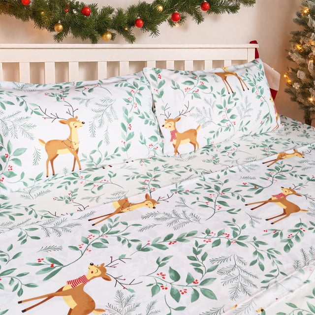 Gogreen Ensemble de Draps 3 Pcs pour Lit Simple, Poches Profondes, Taille 16 Pouces (40 cm), en Microfibre Respirante Ultra Douce, Style Hôtel de Luxe, Cadeau pour Femmes et Hommes.