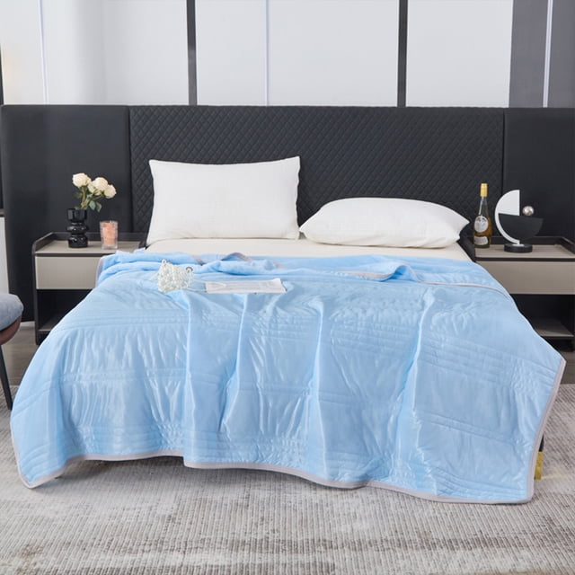 Summer Cooler Quilt for Double Bed | All-Season Soft Polyester Duvet Cover | 60 x 79 Inches | Lightweight & Breathable | Machine Washable | Multiple Colors Available