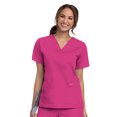 thumbnail image 1 of Landau Essentials Haut de Sarrau pour Femmes : 4 Poches, Coupe Classique Décontractée, Col en V Durable 8219, 1 of 1