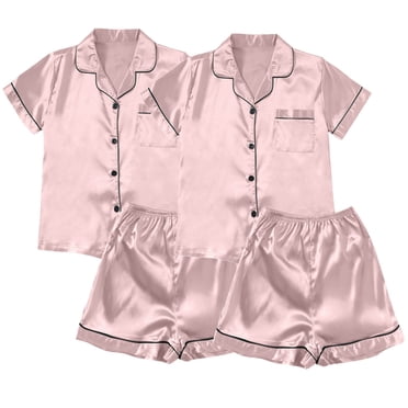 GDREDA Pantalon de Pyjama et Ensemble Haut pour Femme pyjamas pour Femmes Ensemble pyjamas pour Femmes pyjamas Grande Taille pour Femmes pyjamas Décontractés Bretelles en Dentelle pour Femmes Shorts Tenue d'Intérieur Ensembles de Pyjama pour Femmes pyjamas Rose,XXXXXL