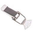 thumbnail image 1 of DYNWAVECA Levier à Ressort en Acier Inoxydable Toggle Loquet à Toggle pour Étui, Boîte à Outils, Armoire, Coffre - 62x22mm, 1 of 6