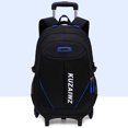 thumbnail image 4 of Rolling Backpack 2-Wheel Big Capacity Wheeled Backpack School Bag for Students, 4 of 10