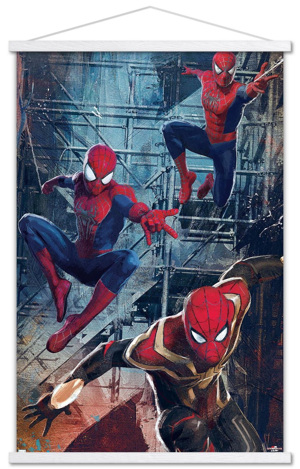 Marvel Spider-Man: No Way Home - Trio Wall Poster, 22.375" x 34"