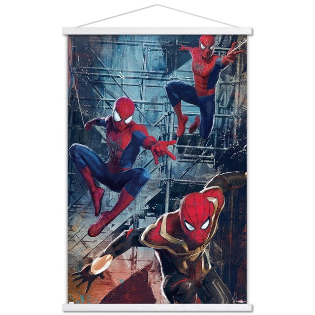 Marvel Spider-Man: No Way Home - Trio Wall Poster, 22.375" x 34"