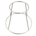 thumbnail image 2 of Seafood Tray Rack Snack Food Platter Stand Round Stainless Steel Multifunctional Durable Storage Stand for Coffee Store, Seafood Restaurant 27x20x15cm, 2 of 8