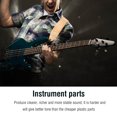 thumbnail image 4 of Ukulele Parts,Ebony Ukulele Bridge Saddle Ukulele Bridge Saddle Ukulele Nut Seamless Integration, 4 of 14