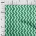 thumbnail image 2 of oneOone Velours Vert Tissu Chevron Matière de Robe Tissu Imprimé Tissu au Yard 58 Pouces de Large, 2 of 5