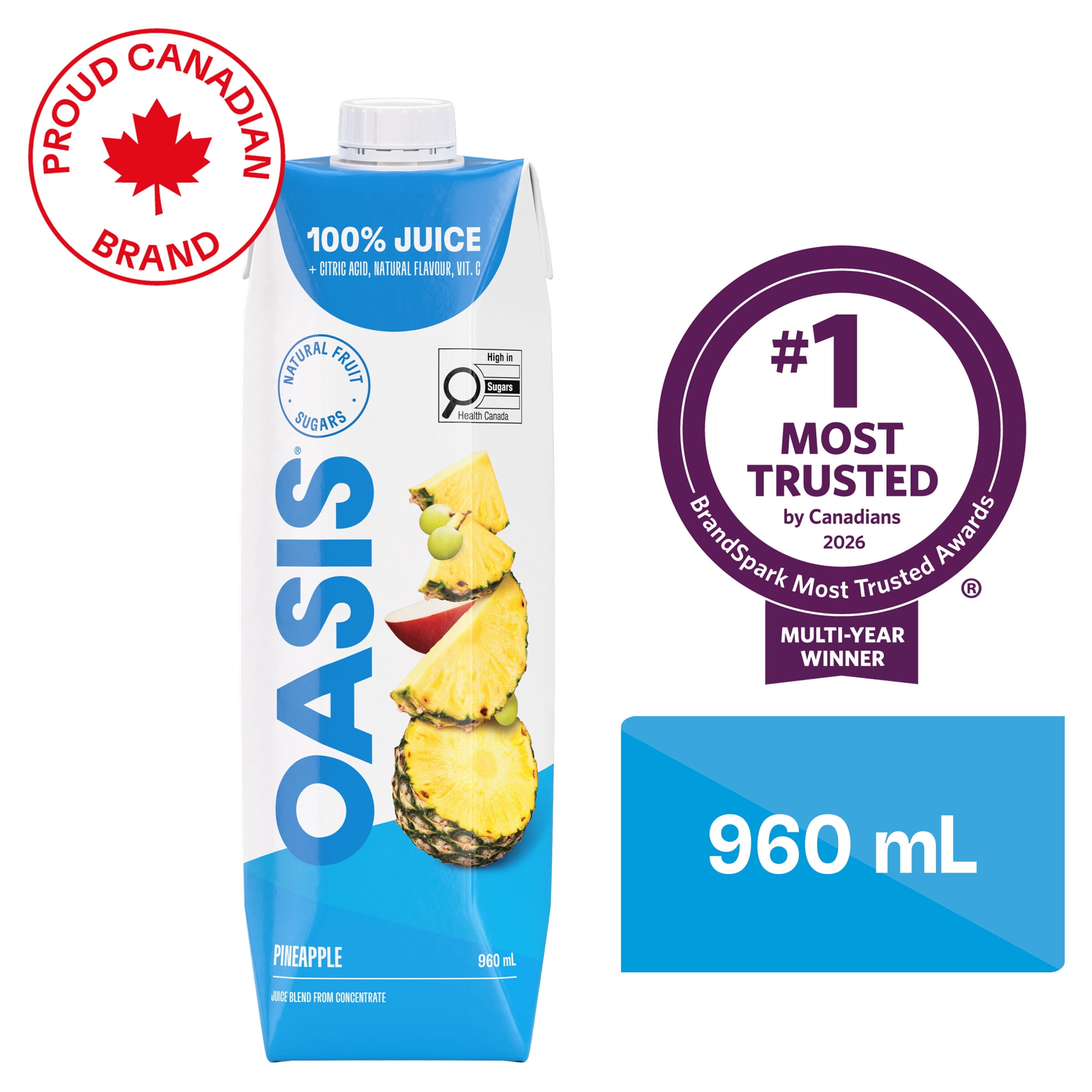 Oasis Pineapple Juice 960 ml