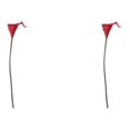 thumbnail image 2 of kurtrusly Wedding Decor With Simulated Calla - Choose Variety Of Colors And Styles With High 3D And Simulation Durable PU Big Red 2PCS, 2 of 6