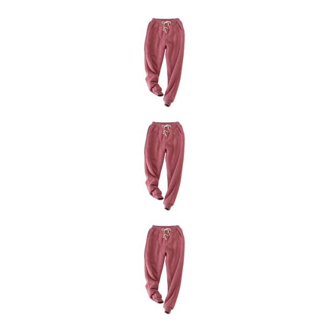 relayinert Stay Warm And Look Fabulous In Winter Pants For Women Stylish Winter Wardrobe Winered M 3Set