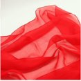 thumbnail image 2 of DAMAIE Womens 50s Chiffon Sheer Square Neck Head Scarfs, 2 of 6