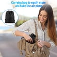 thumbnail image 2 of Electric Air Pump, Portable Air Mattress Pump Rechargeable Mini Inflator Air Pump for Inflatables, Pool, 2 of 7