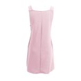 thumbnail image 5 of FAIWAD Robes Salopettes pour Femmes Été Entraînement Robe d'Été Filles Bretelle Ajustable Robe Trapèze Mini avec Poches, 5 of 5