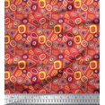 thumbnail image 1 of Soimoi Cotton Voile Fabric Geometric Small Decor Fabric Printed Yard 56 Inch Wide, 1 of 3