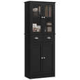 thumbnail image 1 of HOMCOM Armoire de Rangement de Garde-Manger de Cuisine 61 Pouces avec Tablettes Portes à Fermeture Douce, 1 of 10