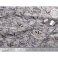 thumbnail image 3 of Soimoi Polyester Crepe Fabric Leaves Decor Fabric Printed Yard 52 Inch Wide, 3 of 3