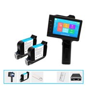 17.5mm Inch Handheld Inkjet Printer Batch Code Serial Number Barcode Qr Code Logo Hand Jet Printer ,Complete Kit