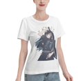 thumbnail image 2 of T-Shirt Basique à Manches Courtes pour Femmes Demon Slayer : Shitou Wuichiro, 2 of 6
