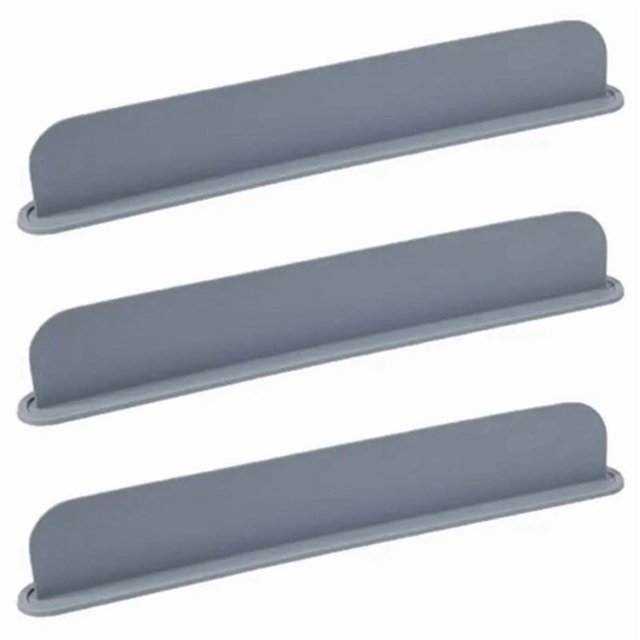 3X Reusable Sink Splash Guard Silicone Countertop Water Baffle Prevent Water Splashing Out Board Bathroom Kitchen Tool