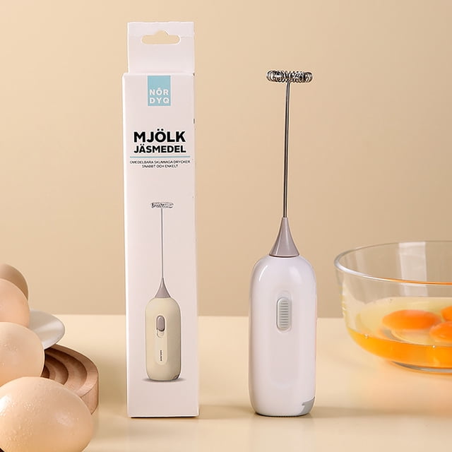 TopLLC Electric Handheld Egg Beater, Stainless Steel