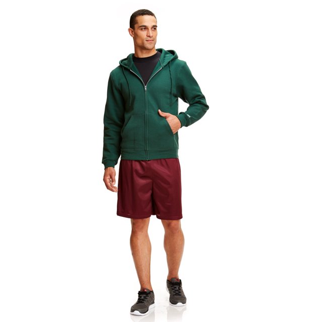 Soffe Men's Classic Full Zip Hood-Sweatshirt - 9377