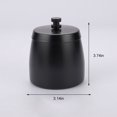 thumbnail image 2 of Cigar Ashtray Stainless Steel: Windproof Ash Holder Tabletop Ashtray with Lid, 2 of 8
