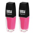 thumbnail image 1 of 3 PACK Sally Hansen Triple Shine Nail Polish, (210) Reef-Raf, 1 of 1
