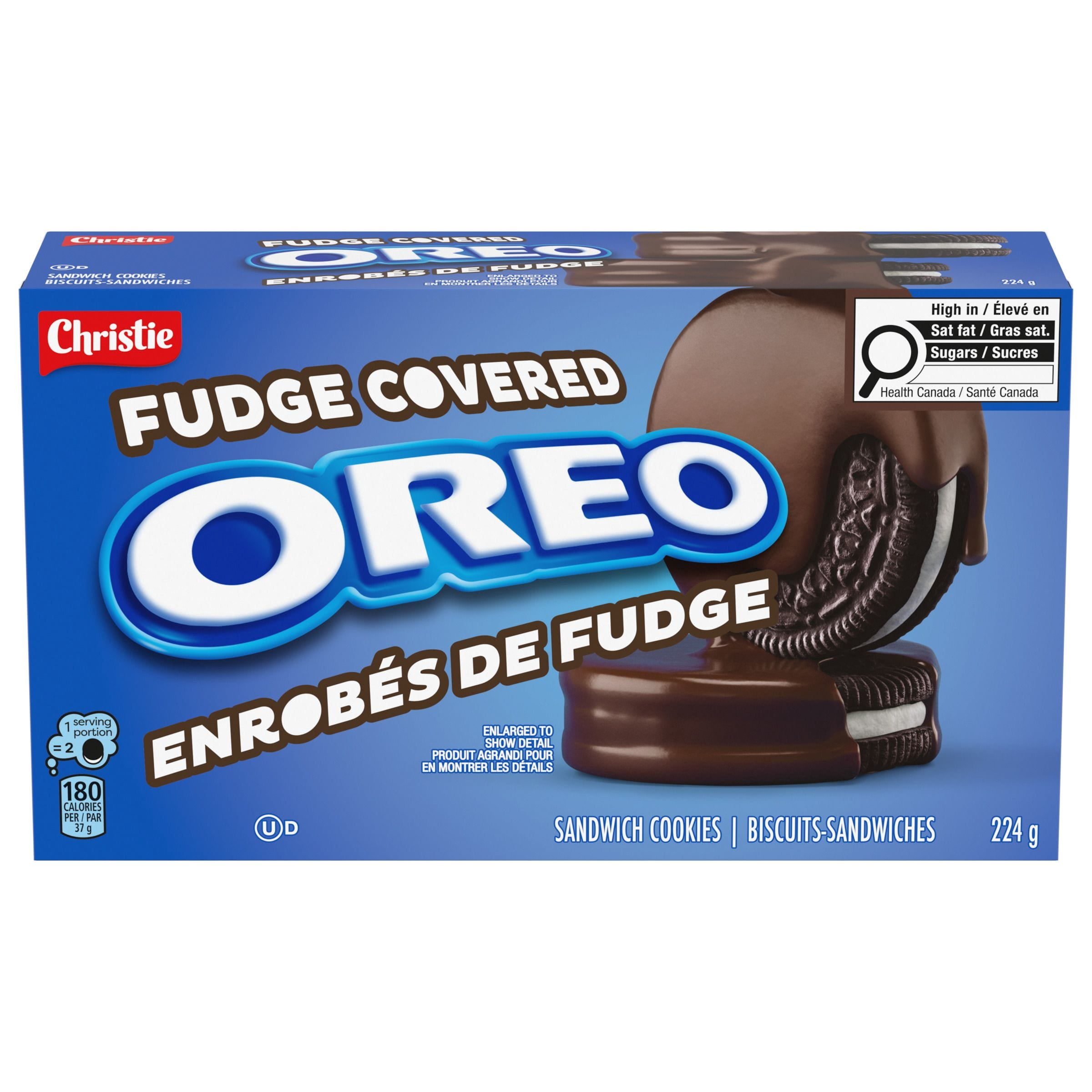 OREO Fudge Covered Sandwich Cookies Chocolate Sandwich Cookies