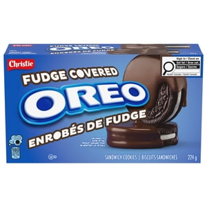 OREO Fudge Covered Sandwich Cookies Sandwich au chocolat