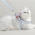 thumbnail image 4 of Cat Harness and Leash Adjustable Cat Strap Collar with Leash Cat Walking Strap, 4 of 10
