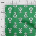 thumbnail image 2 of oneOone Polyester Spandex Green Fabric Block Fabric For Sewing Printed Craft Fabric By The Yard 56 Inch Wide-OQ, 2 of 5