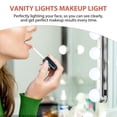 thumbnail image 3 of AMERTEER LED Vanity Mirror Lights Travel Makeup Professional, 3 of 6