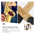 thumbnail image 4 of Shisuyan 10 Pcs Tenor Saxophone Reeds Strength 2.0 Saxophone Reeds Traditional Reeds, 4 of 9