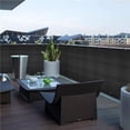 thumbnail image 4 of Filet d'Ombrage pour Balcon Écran d'Intimité de Balcon Couverture Clôture Résistante aux Intempéries Brise-Vent pour Extérieur Cour Arrière Patio Noir, 4 of 9