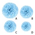 thumbnail image 3 of tredstone Boule de Fleurs en Papier Bleu Ciel 6201, 3 of 9