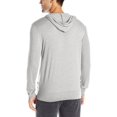 thumbnail image 2 of Alternative Eco-Jersey Full-Zip Hoodie, M, Eco Light Grey, 2 of 2