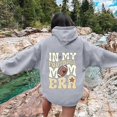thumbnail image 2 of WEAIXIMIUNG Fall Sweatshirts for Women Plus Size Ladies' Autumn and Winter Fashionable Rugby Print Hooded Sweatshirt, 2 of 5