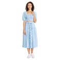 thumbnail image 2 of George Women's Button Front Midi Skirt, 2 of 6