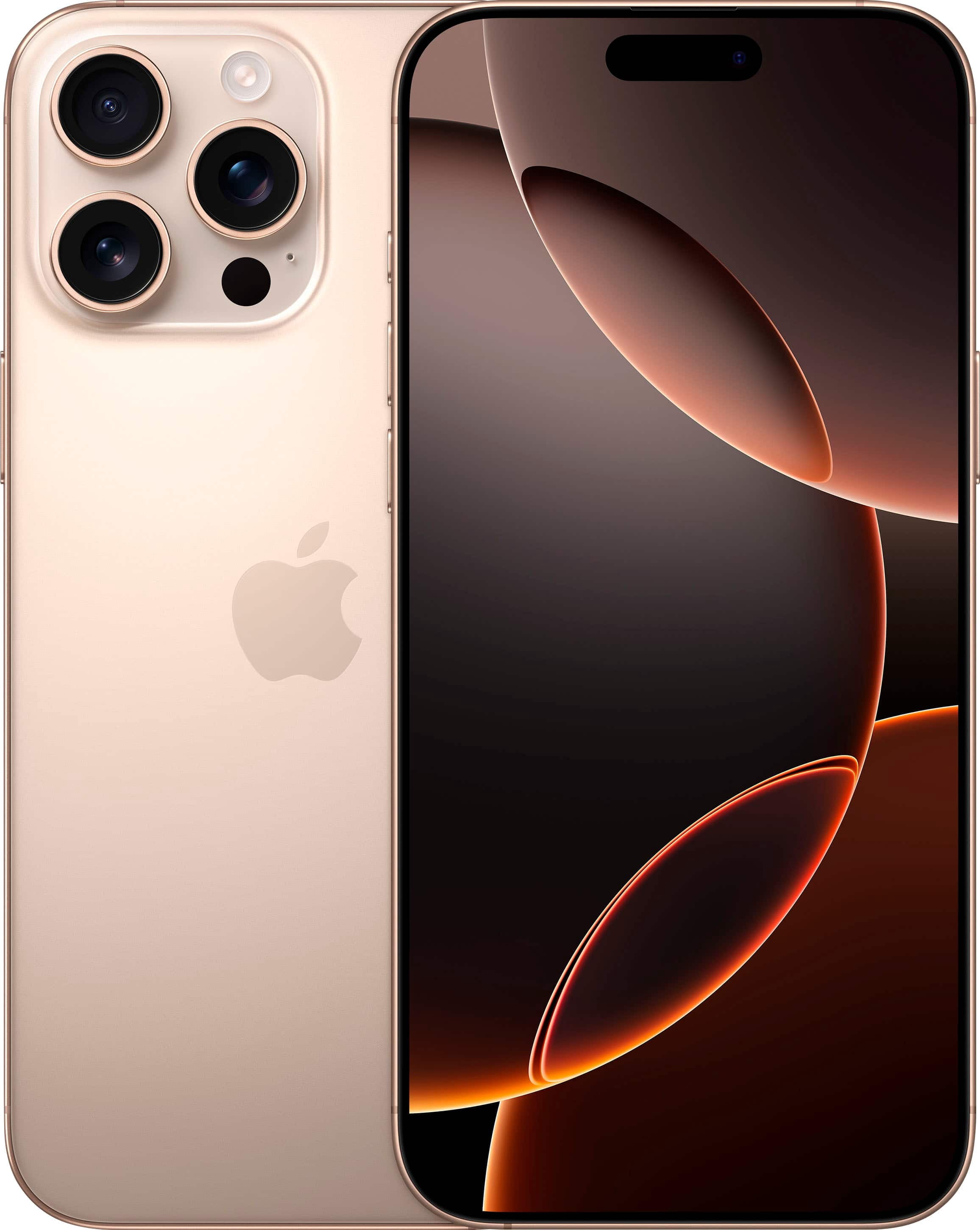 Refurbished Apple iPhone 16 Pro Max A3084 - eSIM ONLY - (Fully Unlocked) 256GB Desert Titanium (Grade A)