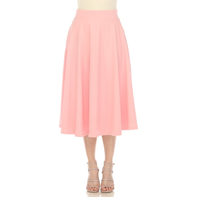 White Mark Jupe Midi Évasée Tasmin pour Femmes