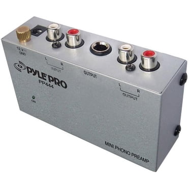 PylePro PP444 Préampli de Tourne-Disque Phono Ultra Compact