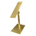 thumbnail image 2 of Lipstore Shoe Display Rack Adjustable Shoe Display Risers for Store High Heel Sandals Brushed Golden, 2 of 8