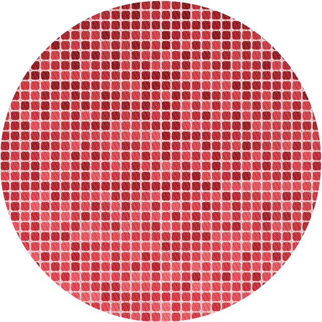Ahgly Tapis d'Intérieur Lavable en Machine Carré Transitionnel Rose Corail Clair, 3 Pieds Carré
