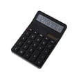 thumbnail image 1 of Solar Powered Calculator, 12 Digit Large Display Desk Calculator, Dual Energy Digital Calculation Tool, Portable Office Finance Calculator With Clear Screen, 1 of 6