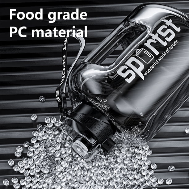 Gourde 1,5L Avec Paille Et Horodateur – Tritan Sans BPA, Idéale Pour Sport, Gym, Randonnée
