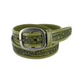 thumbnail image 1 of CTM® Leather Western Embossed Belt with Removable Buckle, 1 of 3